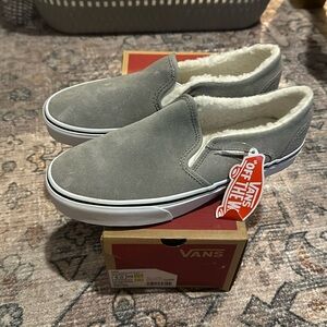 VANS ASHER IN SUEDE SHERPA